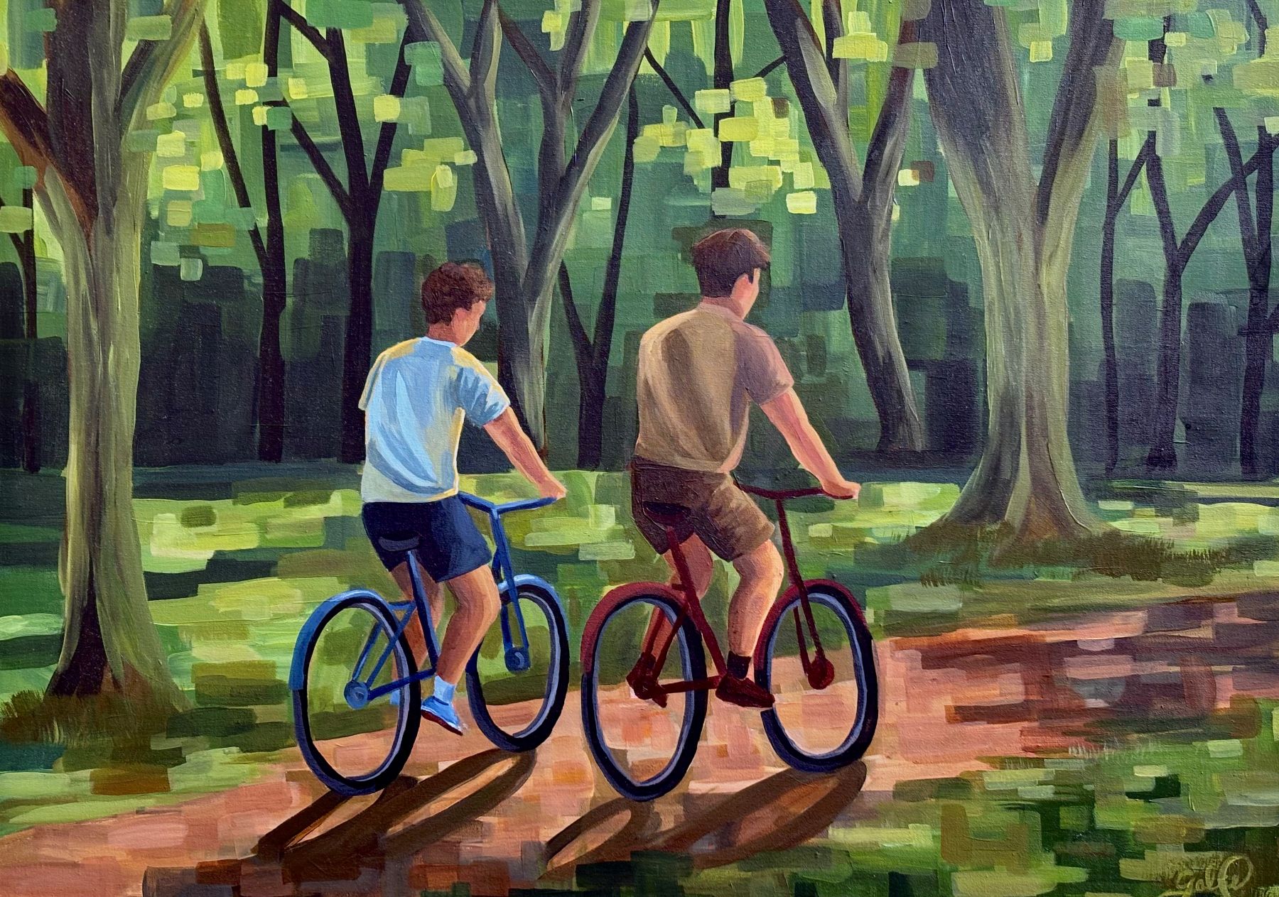 Por trás das árvores, nós II