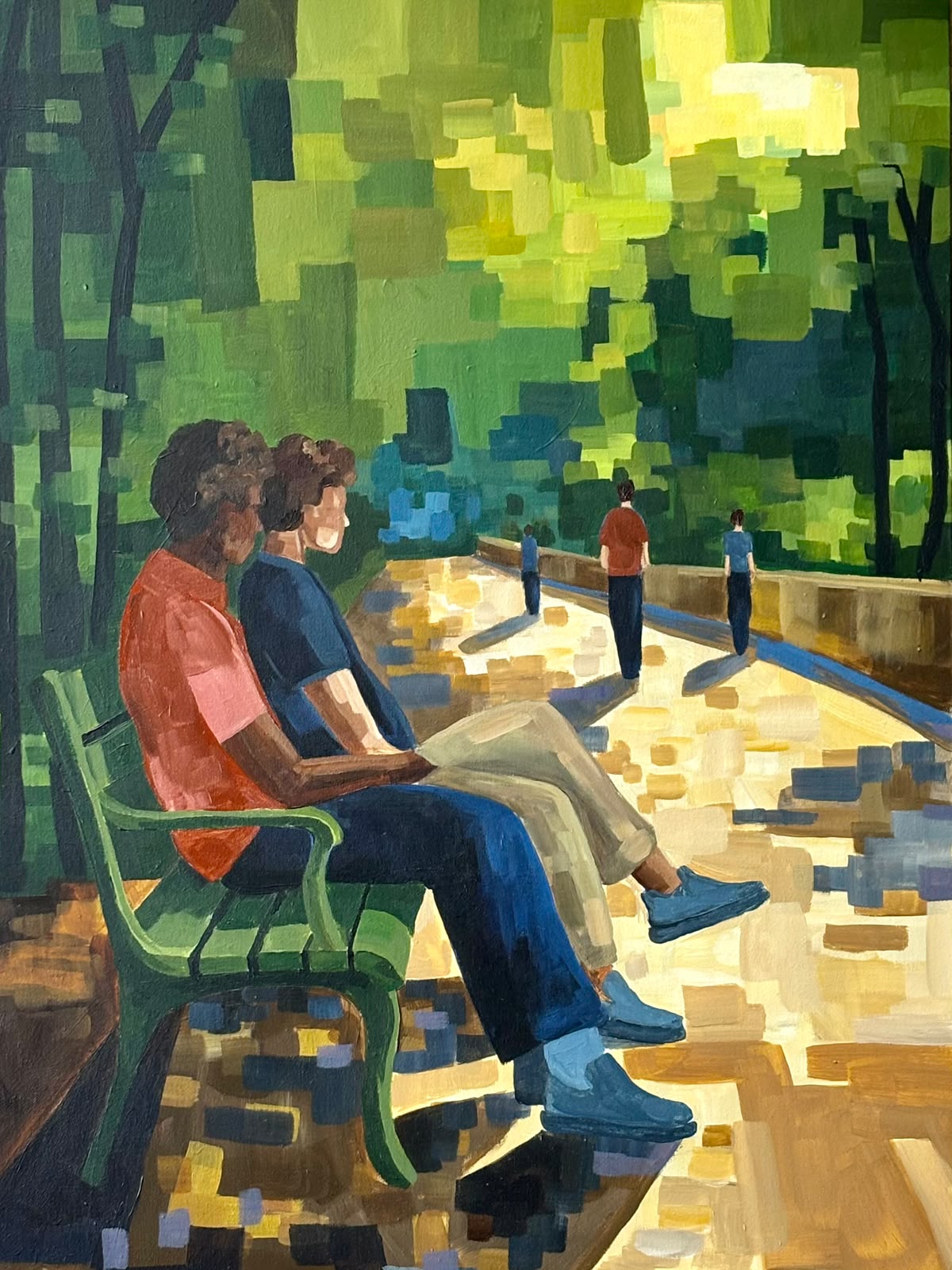 Amor no Banco Verde