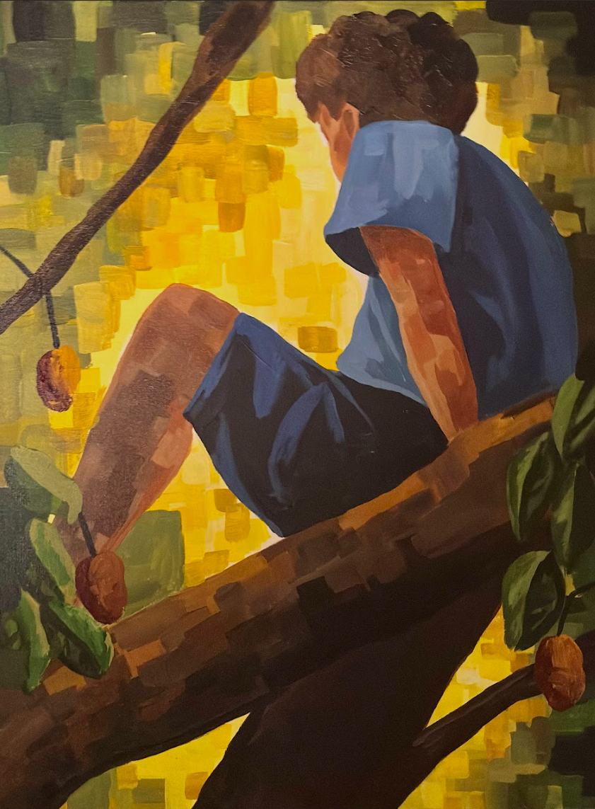 Menino na mangueira III